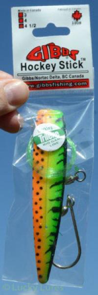 Hockey Stick 4.5, Länge: 11,5 cm, Farbe: Fire Tiger von Gibbs Delta